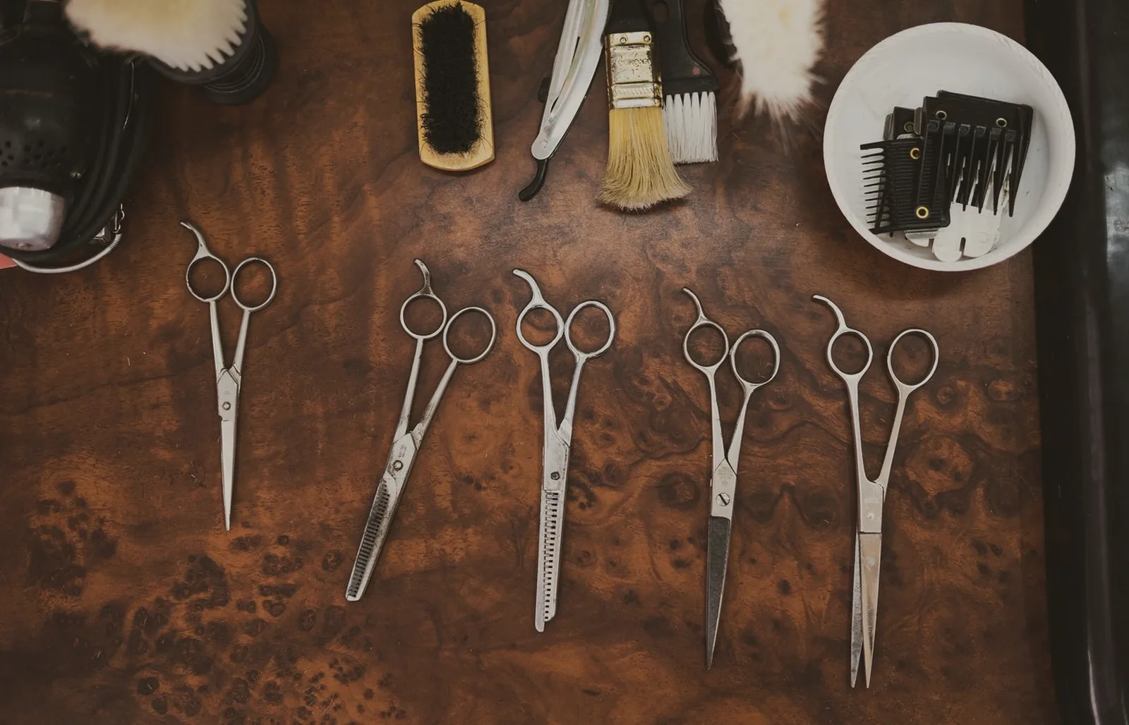 Outils de barbier